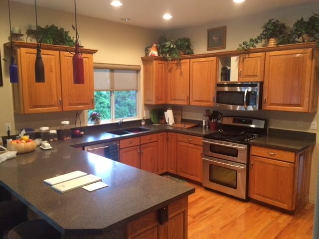 Refreshing Oak Cabinets In Boise | N-Hance of Boise