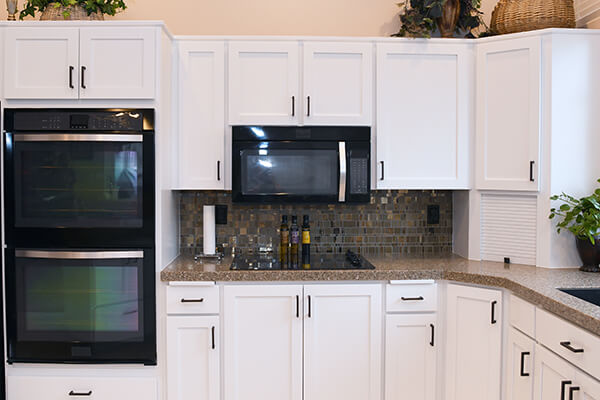 cabinets after a cabinet door replacement in Roanoke