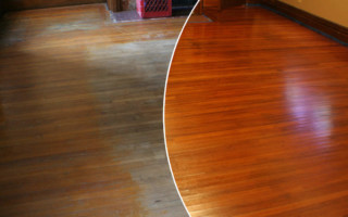 Floor refinishing in grabill