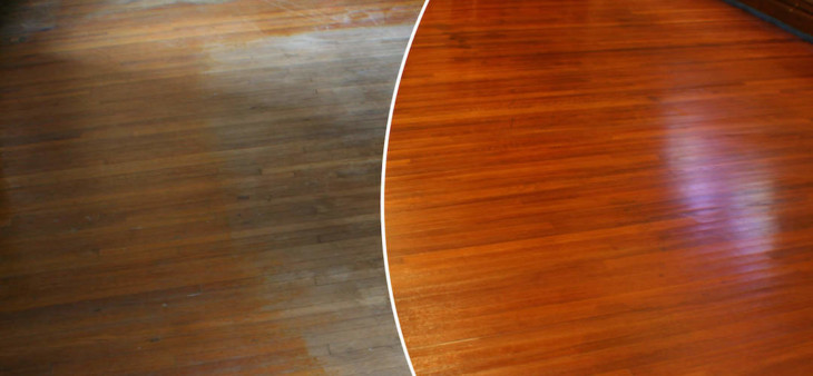 Floor refinishing in grabill