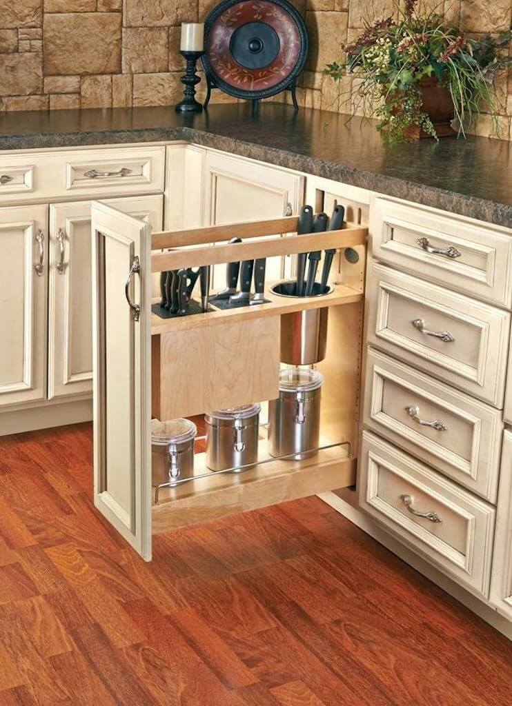 Kitchen Cabinets – Pull Out Storage Solutions – Cabinets of the Desert