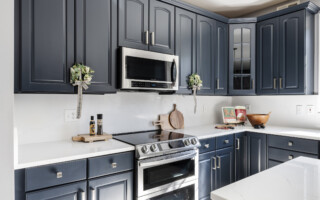 Blue Cabinets