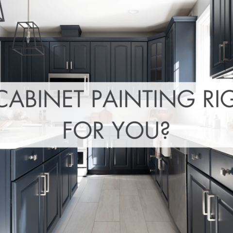 Is Cabinet Painting Right for You?