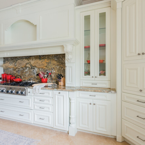 glamorous all white kitchen cabinets