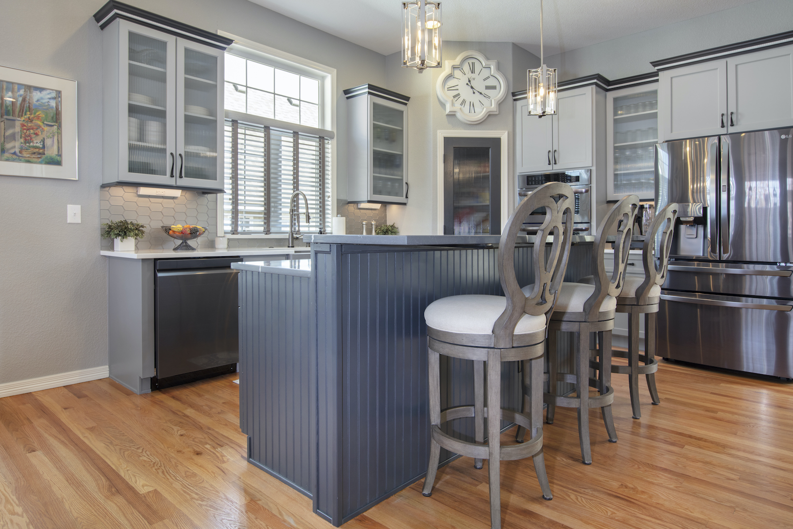 painting kitchen cabinets in Avila Beach