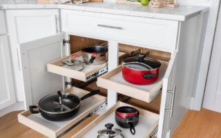 kitchen cabinet storage solutions in Solano County