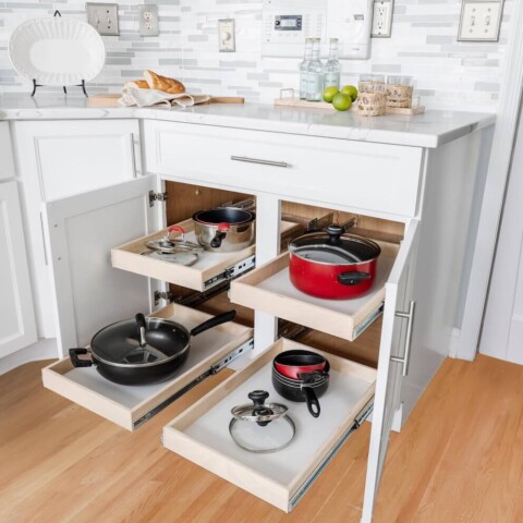 kitchen cabinet storage solutions in Solano County