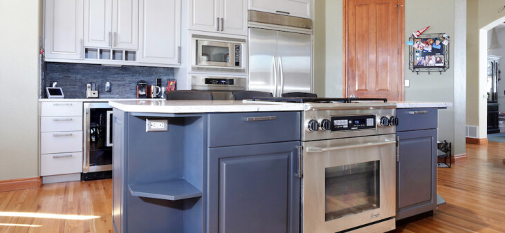 kitchen cabinet painting in boise, id