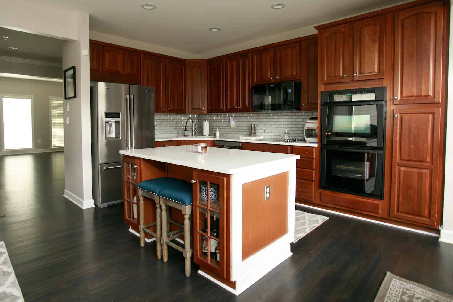 Before-cabinet painting in flagstaff az