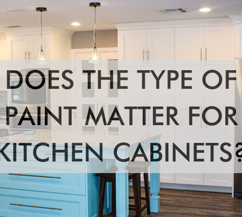 Does the Type of Paint Matter for Kitchen Cabinets?