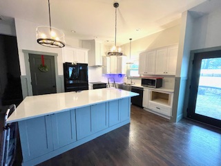 cabinets prepared for a cabinet cabinet refinishing